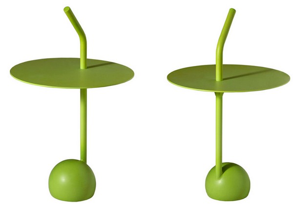 Peanut. Дизайнерский столик для коктейлей от Miki Astori