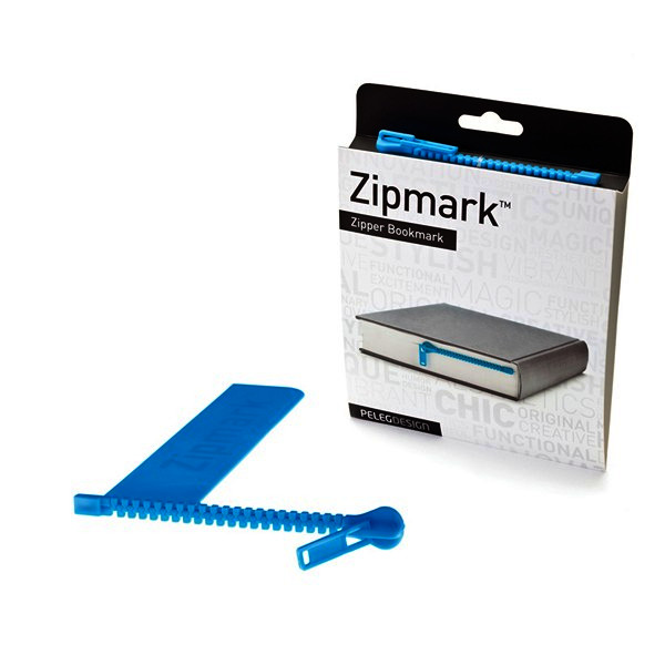 Zipmark: закладка-*молния* для бумажной книги