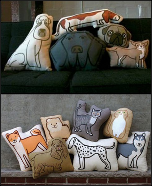 Подушки для любителей собак