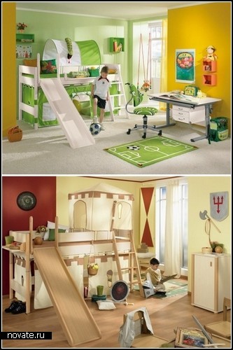 Детские спальни-*игральни* с мебелью от Paidi