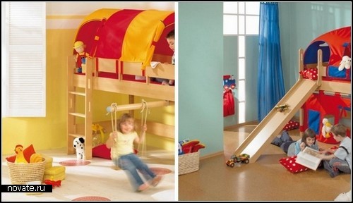 Детские спальни-*игральни* с мебелью от Paidi