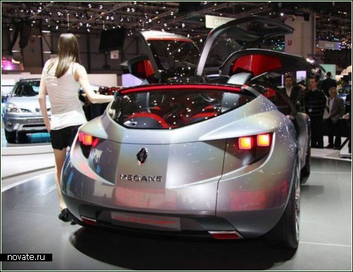 Renault Megane Coupe - четырехколесная концептуальная *стрекоза*