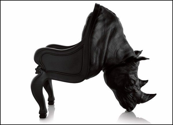 Стул-носорог Rhino Chair от Maximo Riera