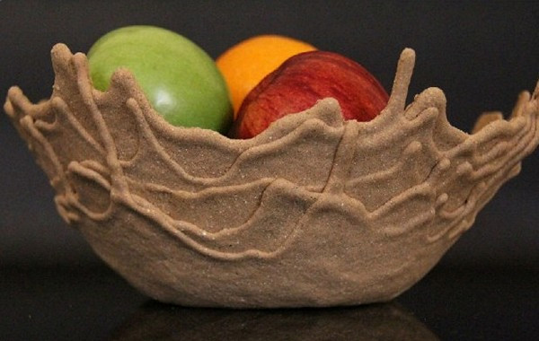 Sand Bowl, песчаные чаши от Leetal Rivlin