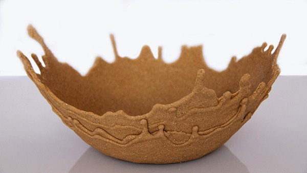 Sand Bowl, песчаная посуда от Leetal Rivlin