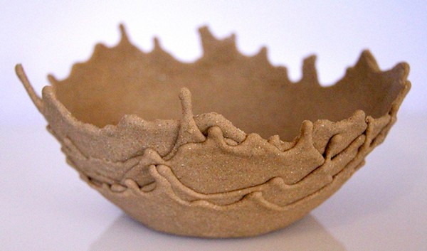 Sand Bowl, дизайнерские чаши из морского песка