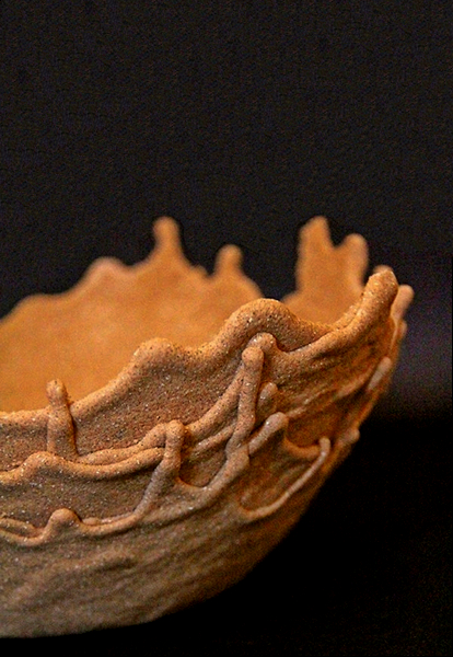 Посуда из песка. Sand Bowl от Leetal Rivlin