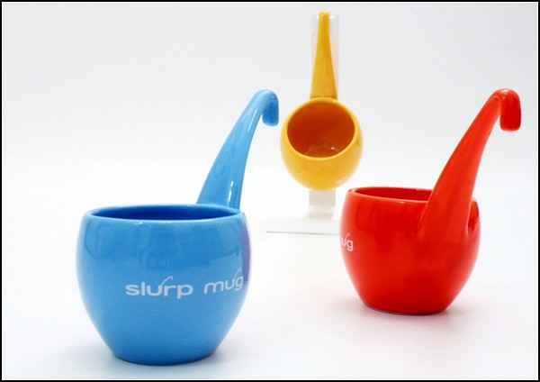 Slurp Mug, оригинальная кружка-*хлебательница*