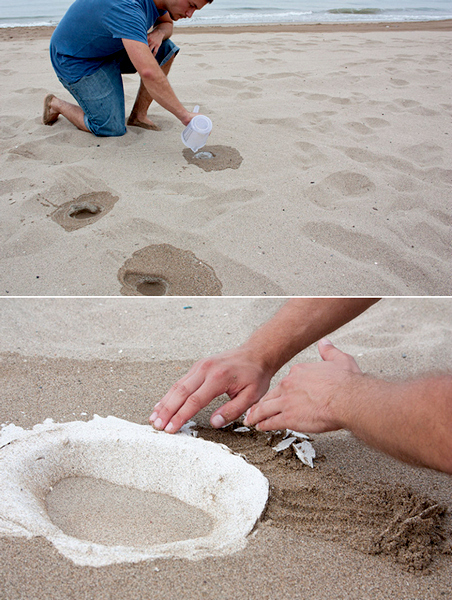 Посуда из песка. Проект Areniscos от Victor Castanera