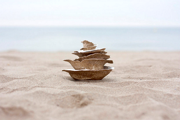 Посуда из песка. Проект Areniscos от Victor Castanera