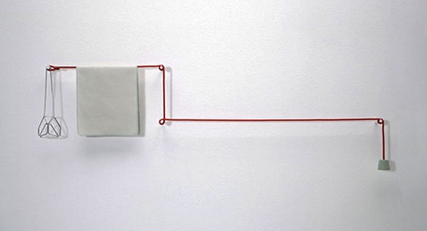Towel Hanger, креативная вешалка-ниточка для ванной комнаты
