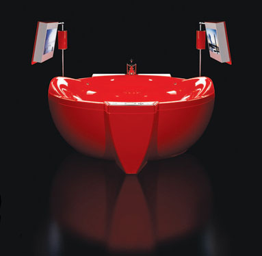 Роскошная мультимедийная ванна Red Diamond bathtub