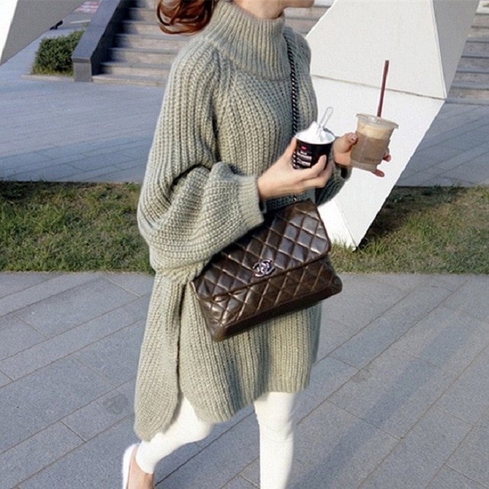 Слишком длинный свитер выглядит неаккуратно. / Фото: Alirich.ru