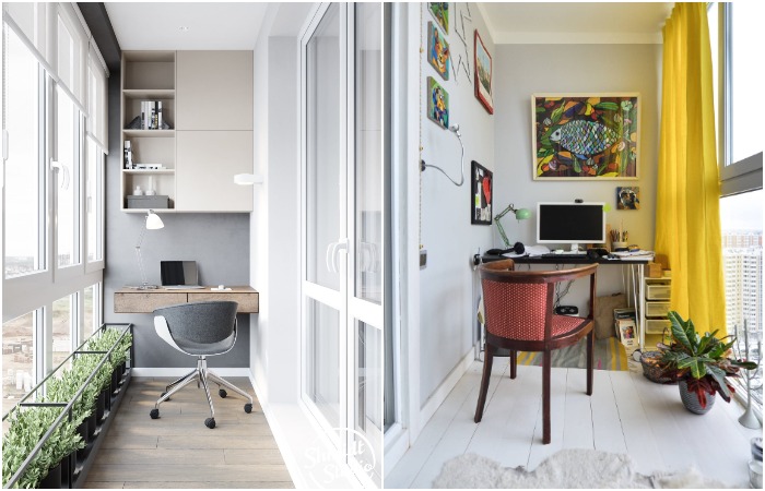 Варианты минималистичного и яркого кабинета Варианты минималистичного и яркого кабинета