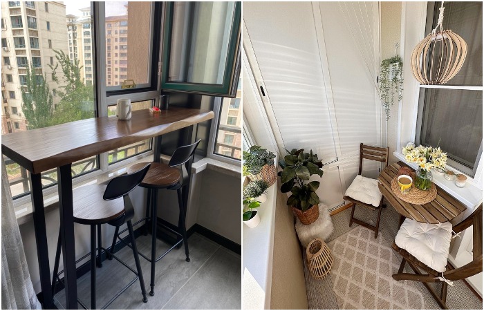 Два варианта обеденной зоны