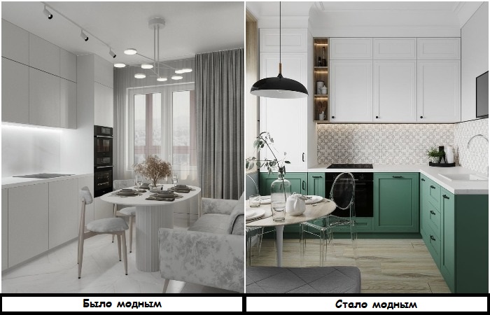 Разбавьте белый интерьер зеленым цветом