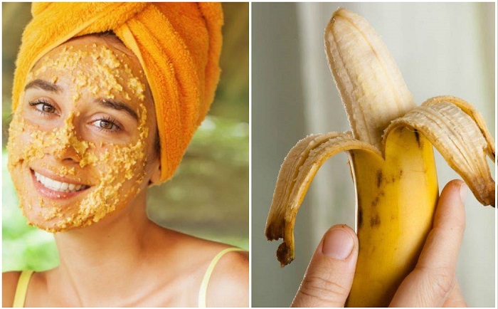 Маска из банановой кожуры улучшает состояние кожи