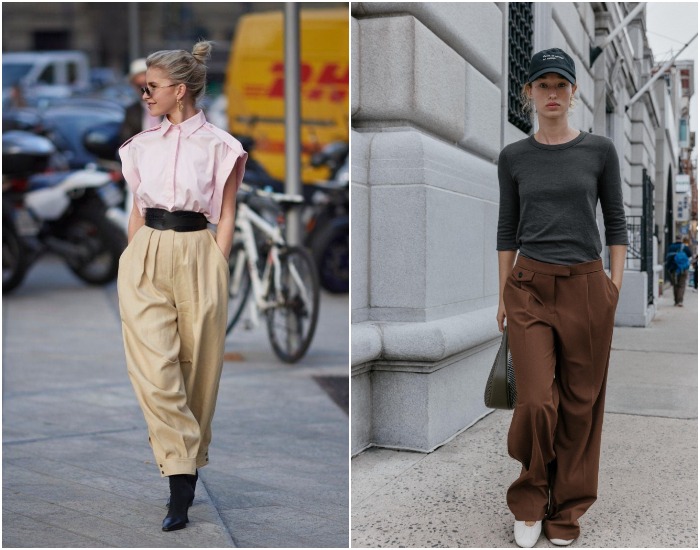 С брюками можно составить как деловой, так и расслабленный образ С брюками можно составить как деловой, так и расслабленный образ