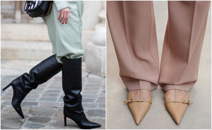 Туфли и сапоги с острым носом – обязательные элементы гардероба Туфли и сапоги с острым носом – обязательные элементы гардероба