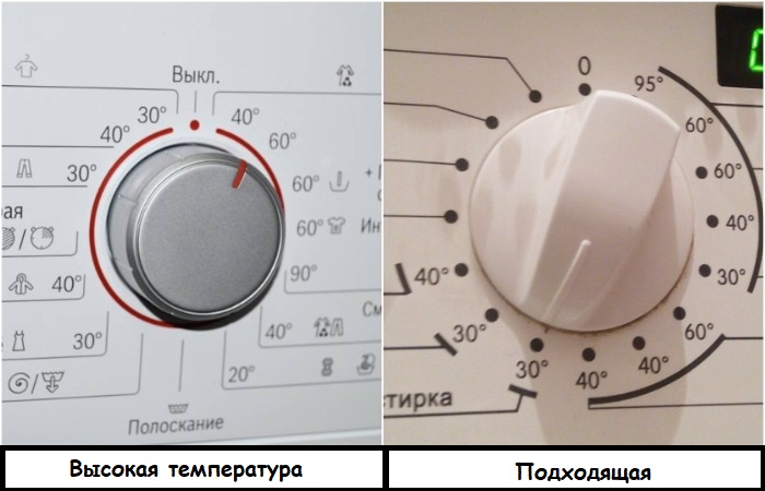 Белое белье лучше стирать при 30-40 градусах, не выше