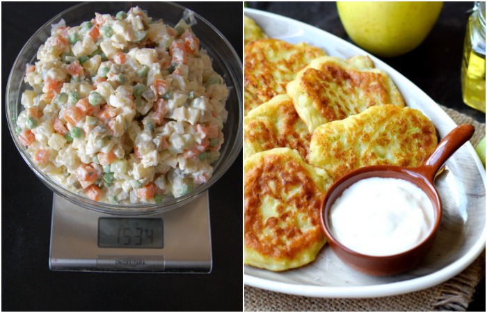 Подавайте оладьи со сметаной Подавайте оладьи со сметаной