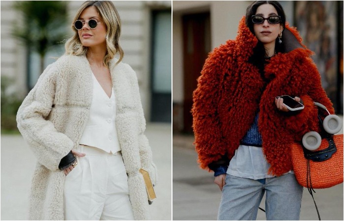 Варианты стильных шуб из искусственного меха Варианты стильных шуб из искусственного меха