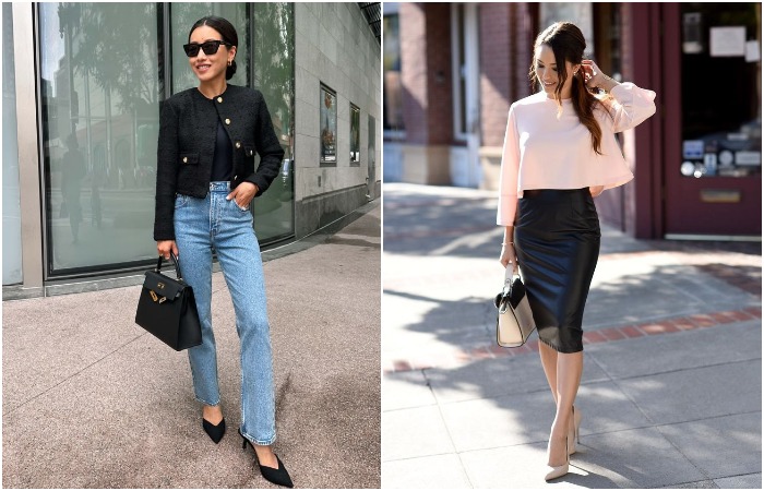 Укороченный верх нужно комбинировать с низом на высокой посадке Укороченный верх нужно комбинировать с низом на высокой посадке