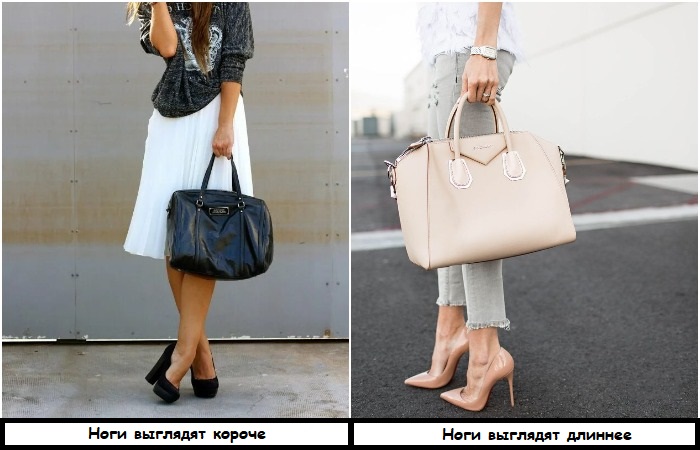 Вместо черных туфель выбирайте нюдовые Вместо черных туфель выбирайте нюдовые