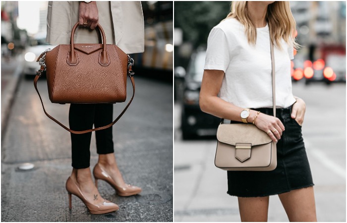 Сумка может быть как маленькой, так и большой