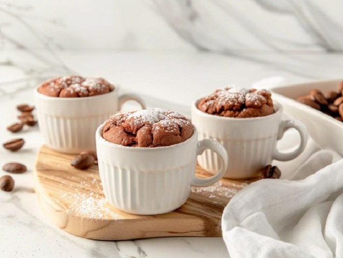 Украсьте маффины сахарной пудрой Украсьте маффины сахарной пудрой