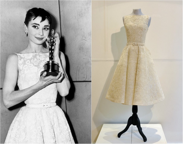 Платье Одри Хепберн продали на аукционе