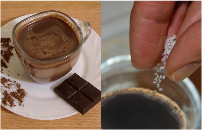 Соль усилит вкус горячего шоколада
