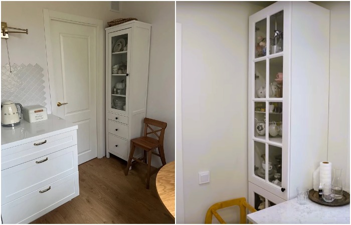 За дверью вполне хватит места для полноценного серванта За дверью вполне хватит места для полноценного серванта