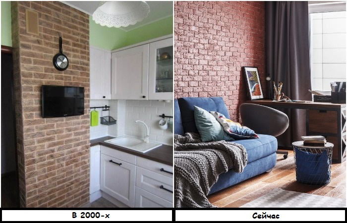 Кирпич на стене должен быть похож на настоящий