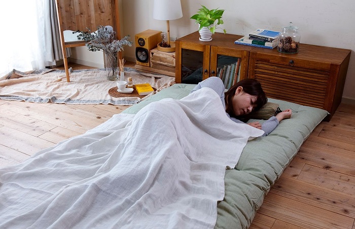 Корейцы часто спят на матрасах. / Фото: onedio.com