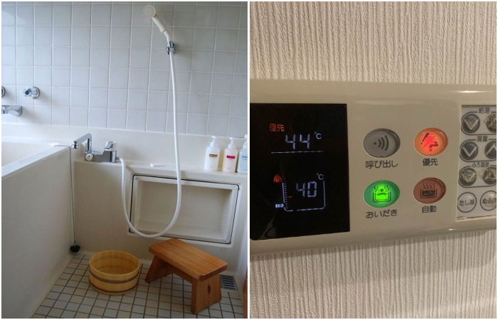 Ванные комнаты с панелью управления. / Фото: liveinternet.ru