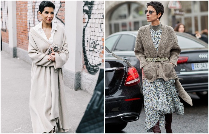 Итальянки выбирают длинные и короткие кардиганы
