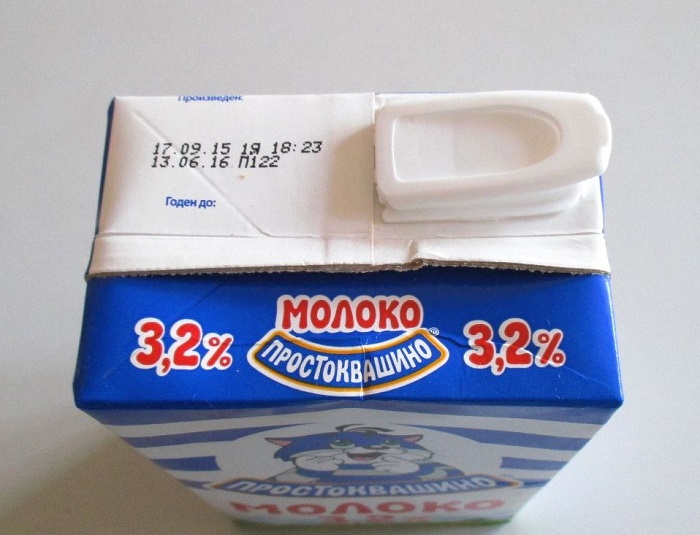 У молока истек срок годности
