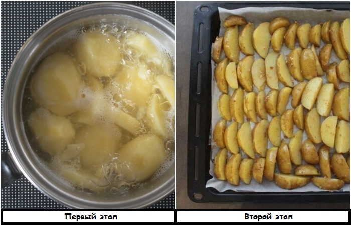 Готовьте картофель в два этапа