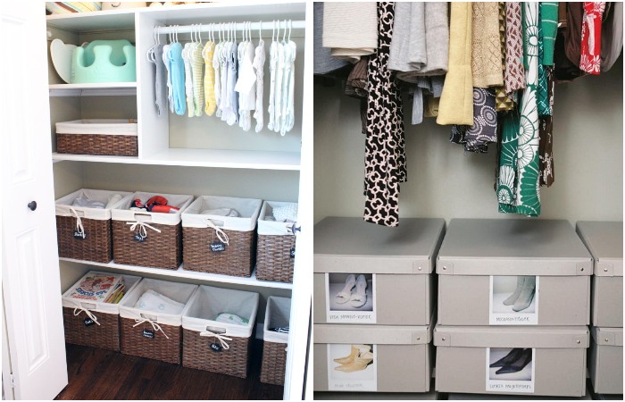 В корзинах можно хранить и одежду, и обувь В корзинах можно хранить и одежду, и обувь