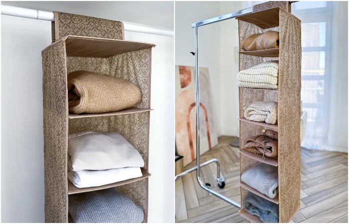 Полки подходя и для шкафа, и для открытой вешалки Полки подходя и для шкафа, и для открытой вешалки