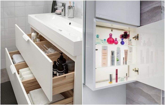 Системы хранения и организация пространства в ванной — AfterworkDIY