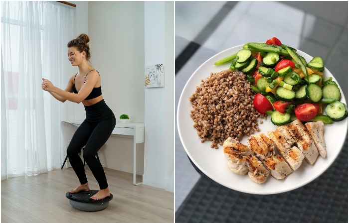 Правильно питайтесь и занимайтесь спортом