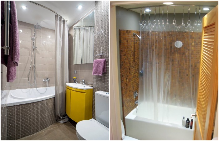 Расправляйте душевую шторку, чтобы не было плесени