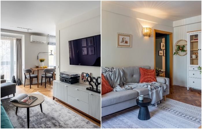 Выбирайте мебель на невысоких ножках