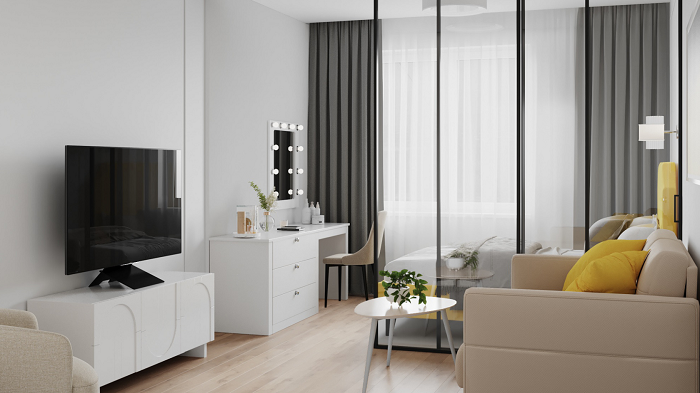 Минимализм – идеальное решение для маленькой квартиры