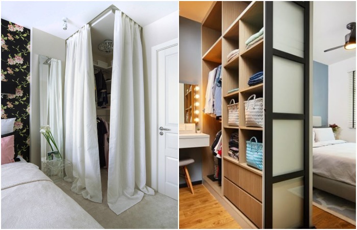 Два варианта гардеробных в малогабаритке Два варианта гардеробных в малогабаритке