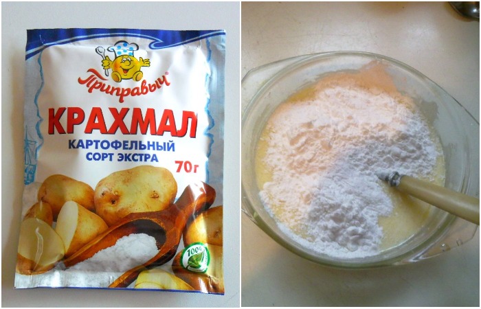 Тесто для блинов на крахмале