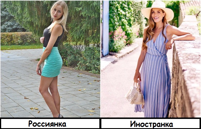 Россиянкам нравится мини, а иностранкам - миди