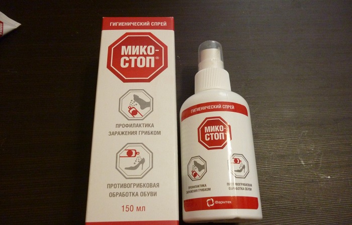 Обработайте обувь противогрибковым средством
